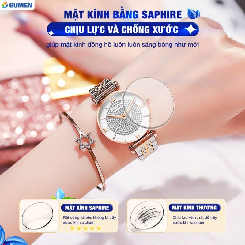Đồng Hồ Đeo Tay Nữ Gumen Gm04 28 dong ho gumen 176