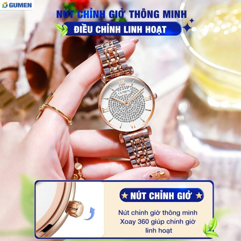 Đồng Hồ Đeo Tay Nữ Gumen Gm04 32 dong ho gumen 180
