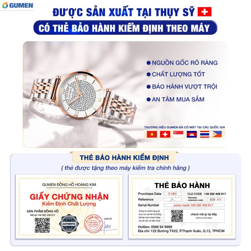 Đồng Hồ Đeo Tay Nữ Gumen Gm04 34 dong ho gumen 182
