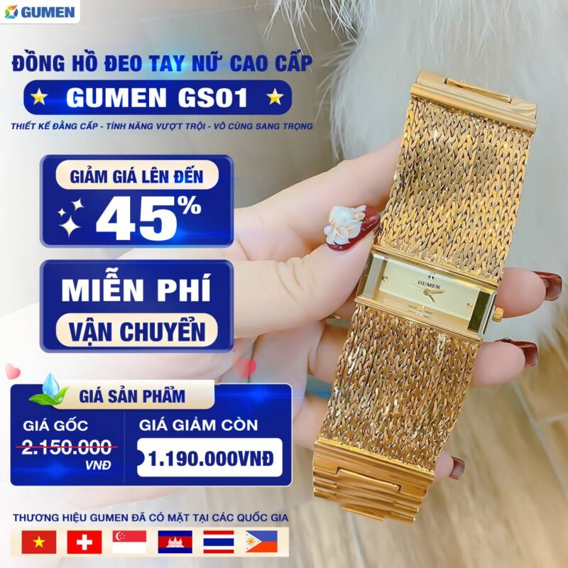 Đồng Hồ Đeo Tay Nữ Gumen Gs01 27 dong ho gumen 184