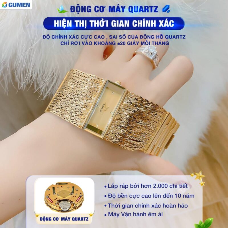 Đồng Hồ Đeo Tay Nữ Gumen Gs01 30 dong ho gumen 188