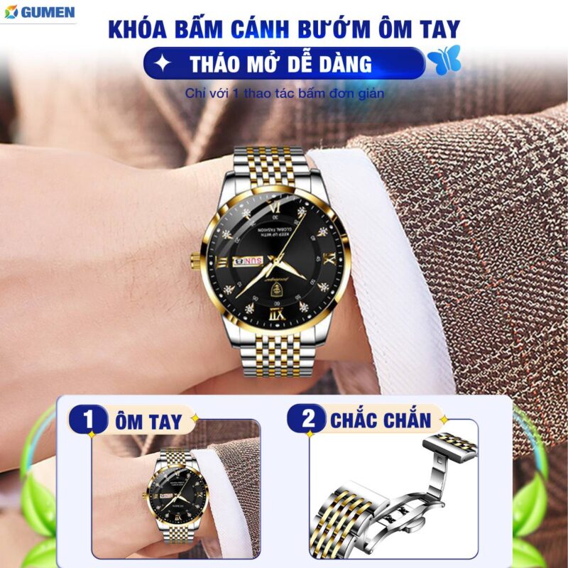 Đồng Hồ Đeo Tay Nam Gumen Pd03 34 dong ho gumen 33