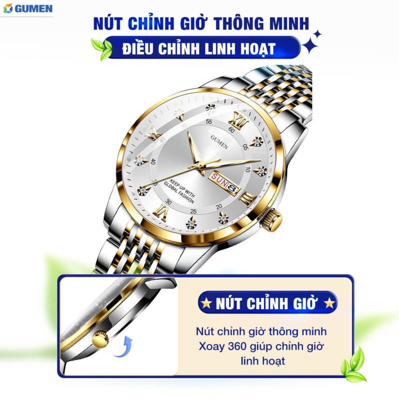 Đồng Hồ Đeo Tay Nam Gumen Pd03 35 dong ho gumen 34