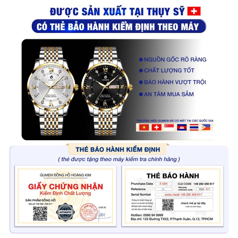 Đồng Hồ Đeo Tay Nam Gumen Pd03 37 dong ho gumen 36