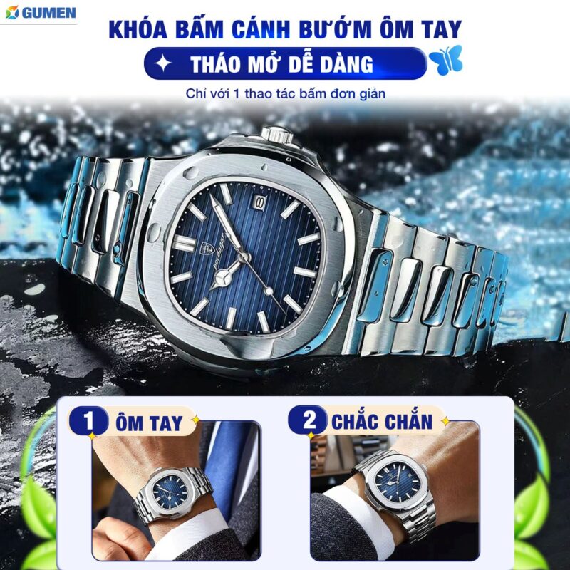 Đồng Hồ Đeo Tay Nam Gumen PD08 36 Đồng Hồ Đeo tay Nam Gumen Pd08 Đẳng cấp Thời Thượng Chính Hãng Sản Xuất Tại Thụy Sĩ Bảo Hành 5 Năm Hơn + 20.000 Lượt Mua hàng