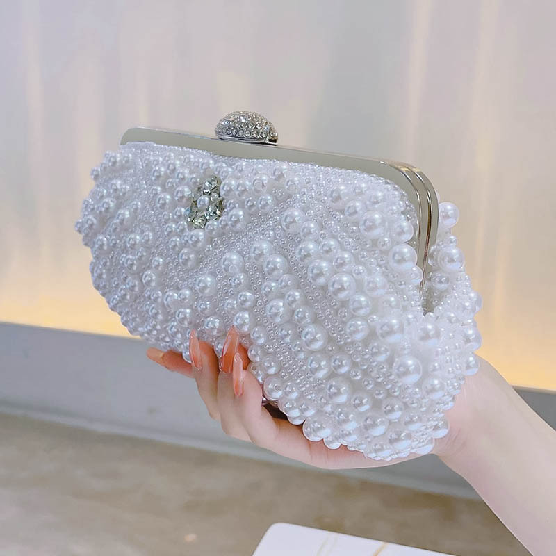 Túi Xách Nữ Gumen Future H2 Đính Ngọc Trai Thời Thượng