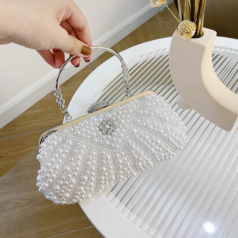 Túi Xách Nữ Gumen Future H2 Đính Ngọc Trai Thời Thượng