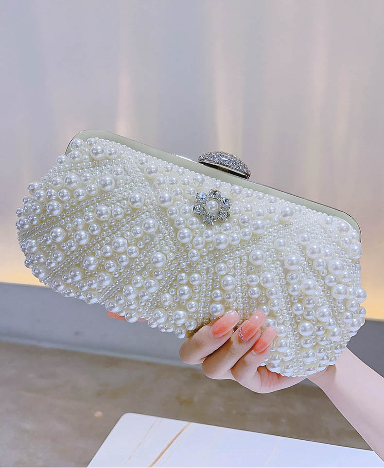 Túi Xách Nữ Gumen Future H2 Đính Ngọc Trai Thời Thượng