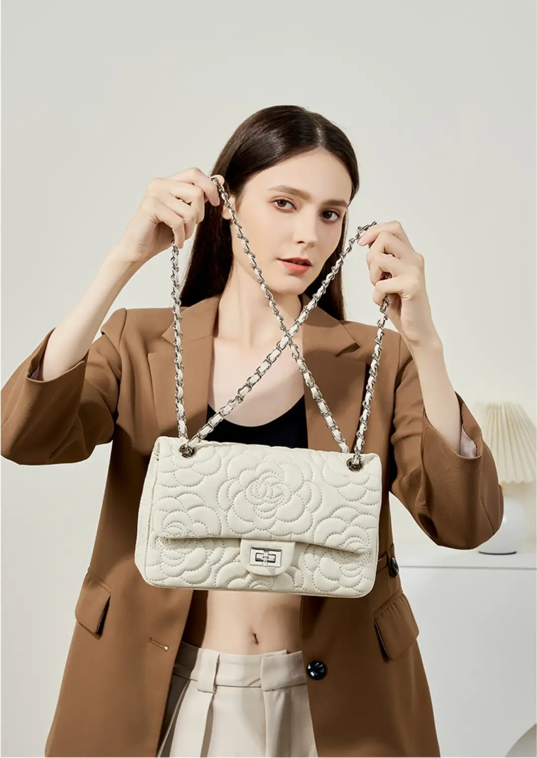 Túi Xách Nữ Da Thât Hàng Hiệu Gumen D3