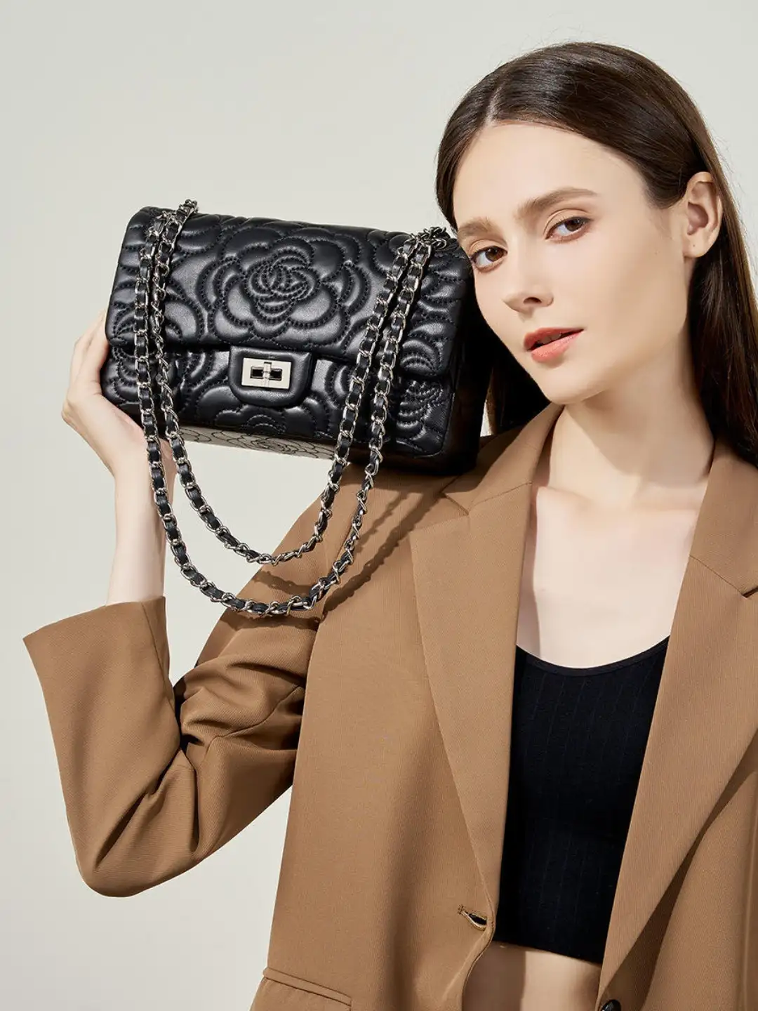 Túi Xách Nữ Da Thât Hàng Hiệu Gumen D3